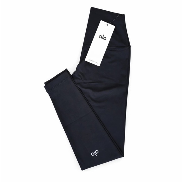 ALO Yoga Black Leggings NWT Size 2 - Picture 4 of 7